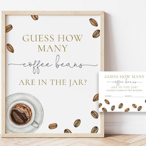 Wie viele Kaffeebohnen sind im Glas?