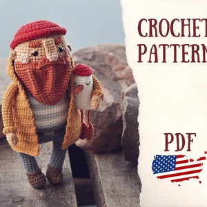 Amigurumi pattern, sailor crochet pattern, doll crochet pattern, crochet patterns, Crochet doll pattern, Amigurumi doll pattern, DIY gift