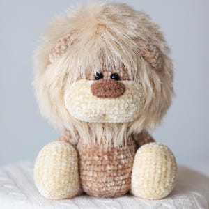 Patrón de amigurumi de león y tigre a crochet: Descarga del PDF de animales de peluche