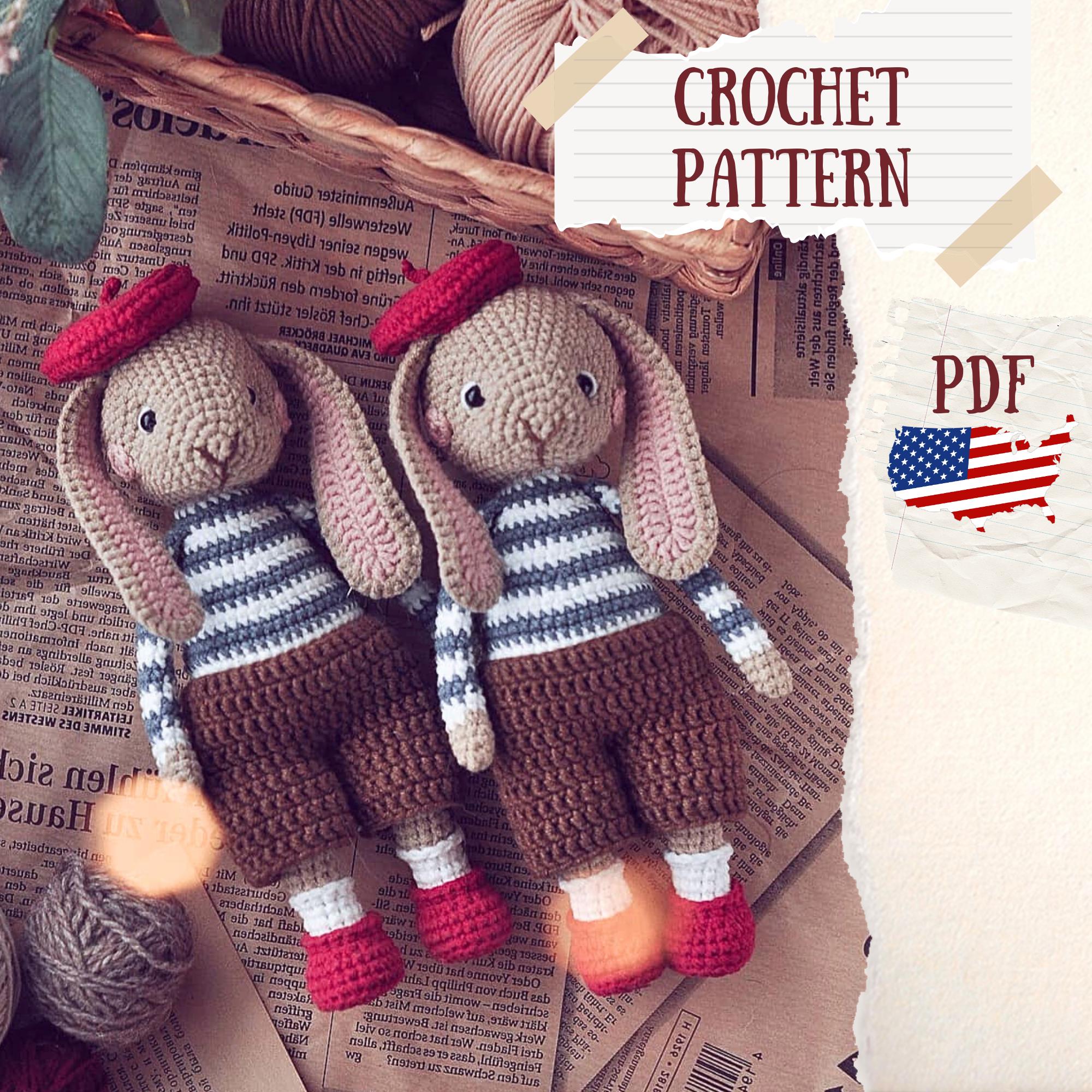 Rabbit Beret - Etsy