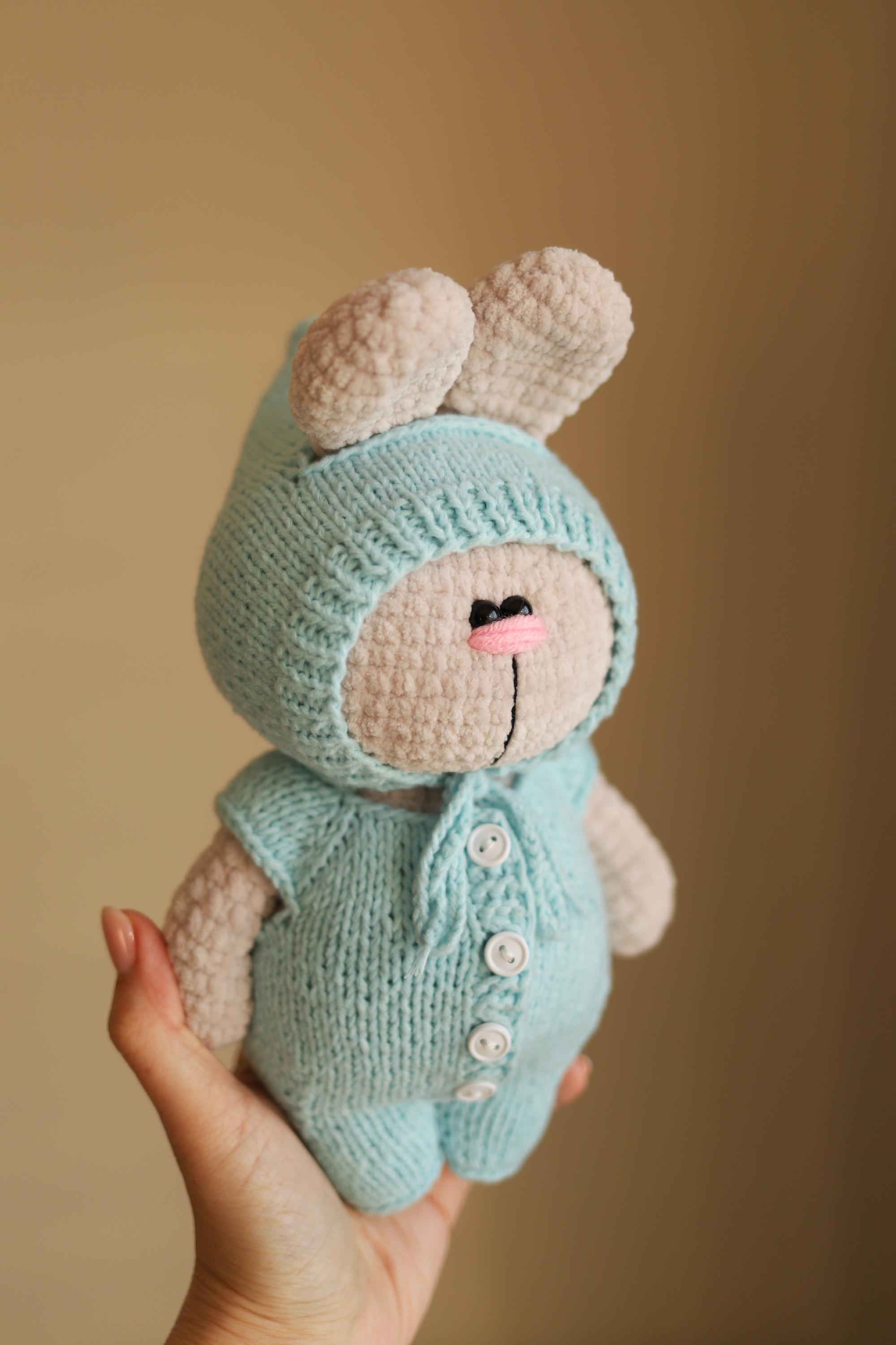 編み物用洋服・アミグルミのパターン：ぬいぐるみのワードローブ（PDF