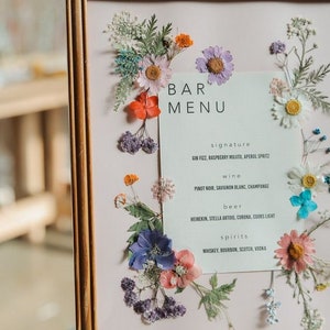 Wedding Bar Menu | Signature Drink | Drink Sign | Customizable Template + Instant Download