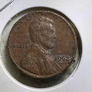 1962 D Penny Mint Error US Coiin