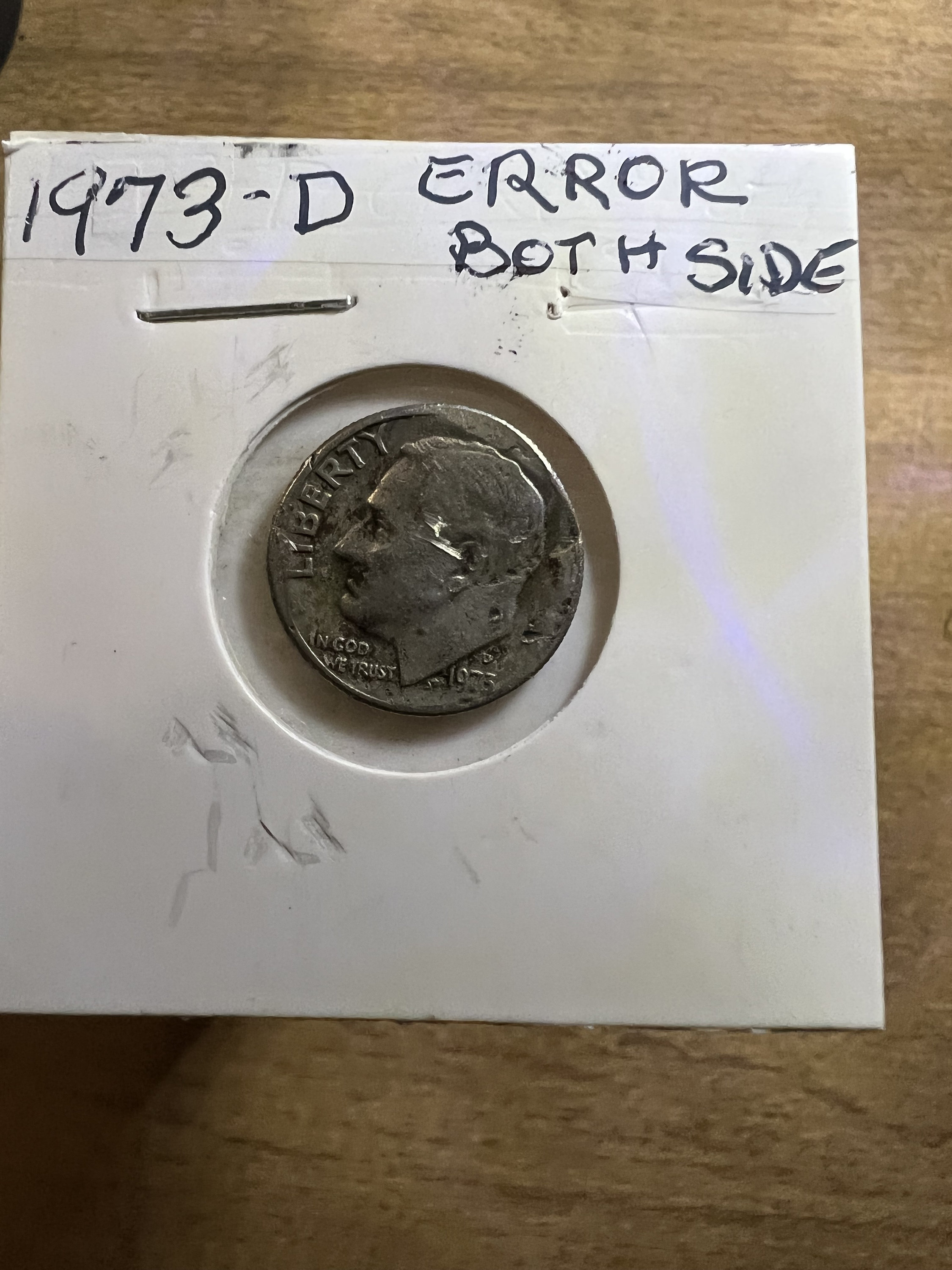 1973 D Dime Error Both Sides US Coin Etsy 1973 D Dime Error Both Sides US Coin Etsy