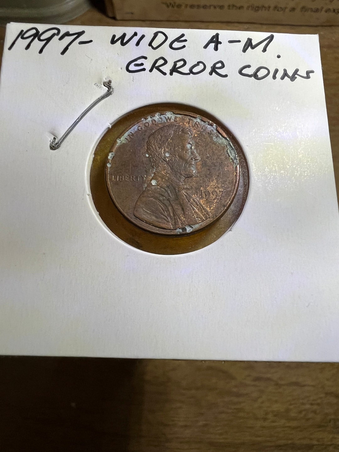 1997 Penny Error US Coin Etsy 1997-penny-error-us-coin-etsy