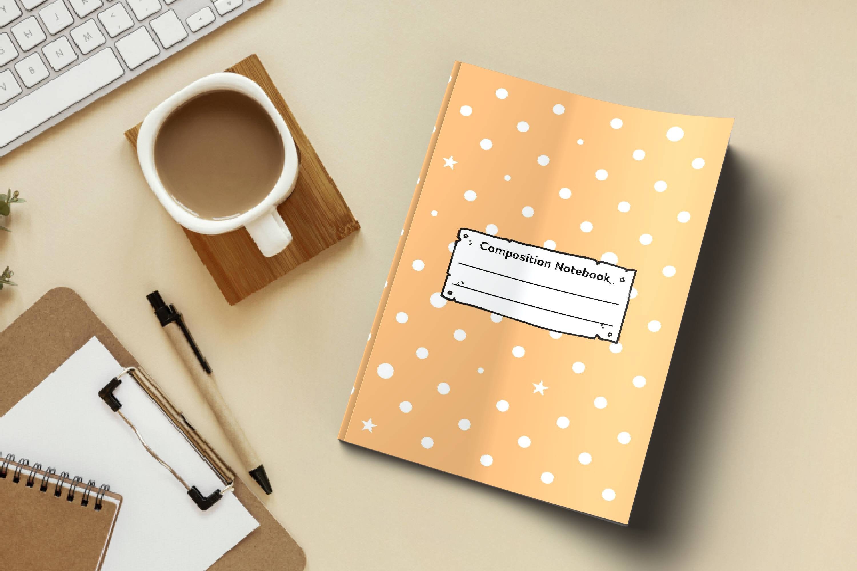 50 Buddle KDP Polkadot Composition Notebook Cover Etsy