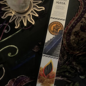 100% Pure Maya Copal with natural resin sourced and hand made in Mexico!