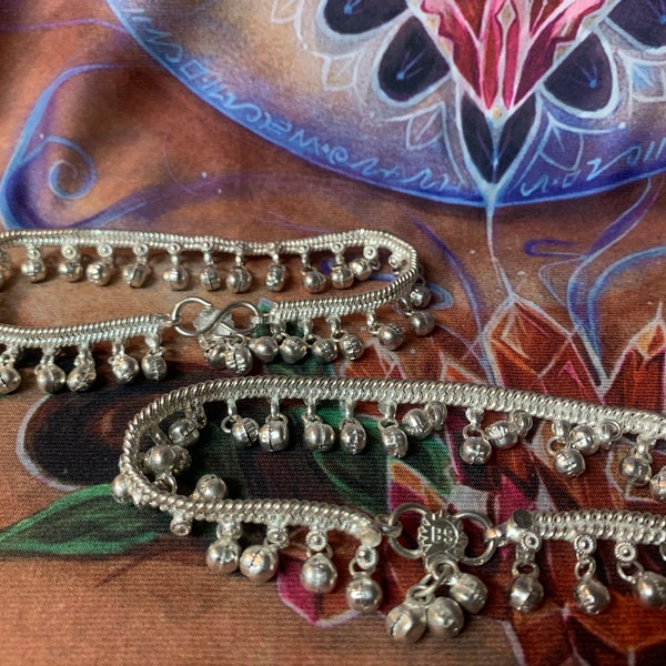 Anklet With Bells Etsy