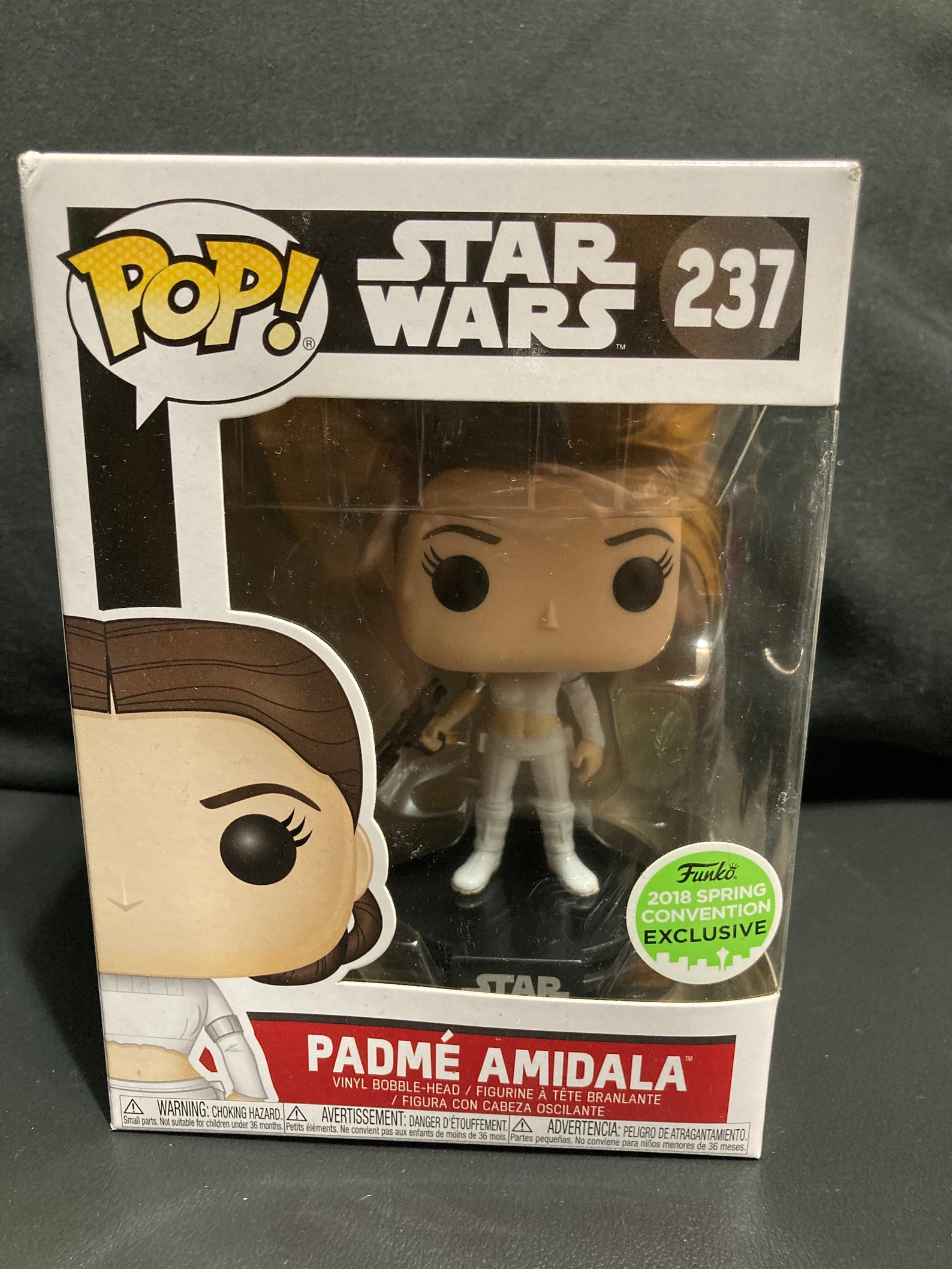 Funko Pop Star Wars 237 Padmé Amidala 2018 Spring Convention Etsy
