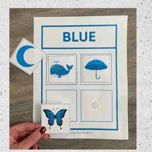 Color Learning Activities for Kids, Printable, Color Flashcards, Color ...