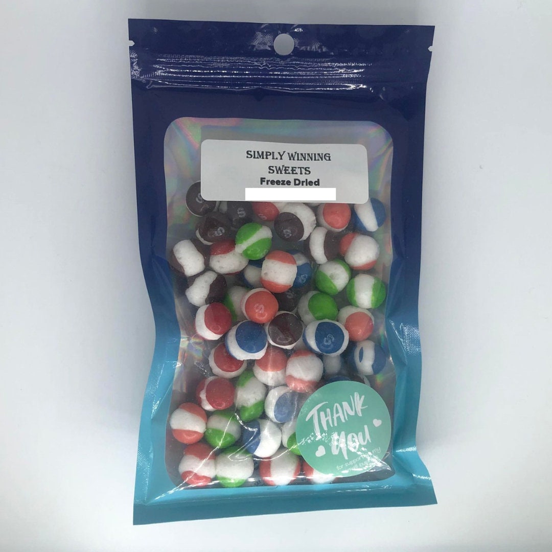 Freeze Dried Berry Rainbow Dots Astronaut Space Moon Food Etsy