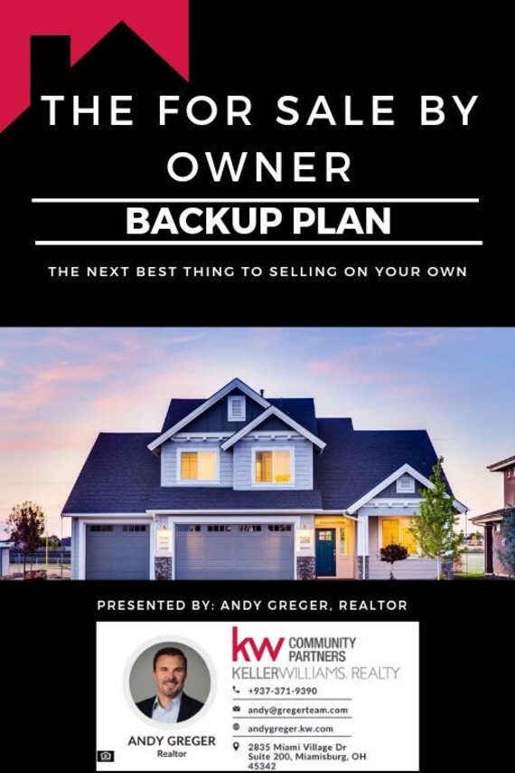 Branded FSBO Back up Plan Etsy