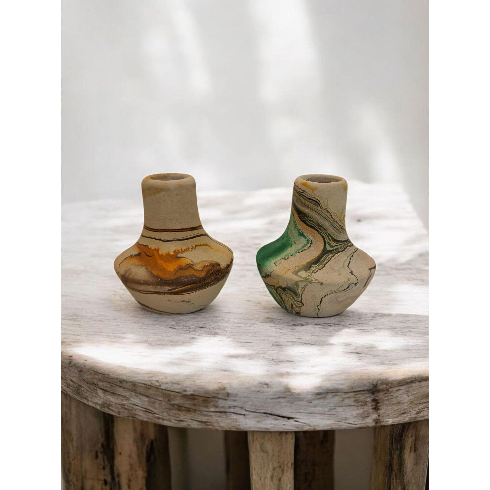 Nemadji Pottery ネマジポタリー 花瓶 壺 Nemadji pottery vase | sowhat vintage