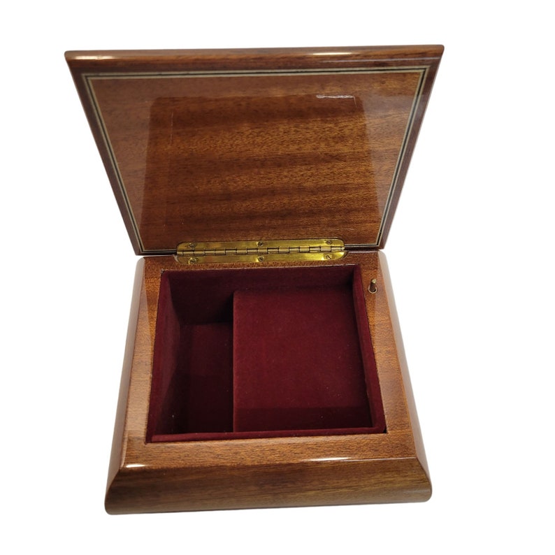 Vintage Ride Into Christmas Hummel Music Jewelry Box Seasonal Etsy