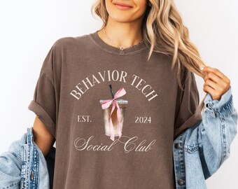 RBT Shirts RBT Shirt BCBA Shirt bcba Shirts rbt Geschenke aba Shirts aba Therapie Shirt registriertes Verhalten Techniker Shirt bcba Sweatshirt