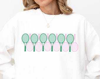 Tennis-Sweatshirt für Frauen Adrette Sachen Günstiges altes Geld Ästhetisches Sweatshirt Tennis-Club-Sweatshirt Tennisbekleidung Tennis-Kapitän Geschenke