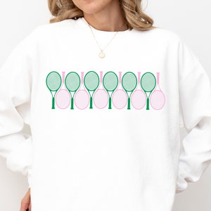 Moletom de tênis para mulheres, material escolar, barato, dinheiro antigo, estético, moletom de clube de tênis, roupas de tênis, presentes de capitão de tênis