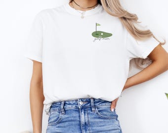 Golf Mom Shirt Senior Golf Shirt Golf Coquette Mom Golf Mom Sweatshirt Golf Team Shirt High School Golf Shirt Senior Golf Team Gifts