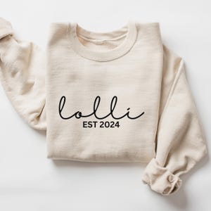 Lolli Sweatshirt Lolly Sweatshirt Lolli Shirt Gift For Lolli Lolly Shirt Lollie Shirt Lollie Sweatshirt Lolli Crewneck Lolli Gifts