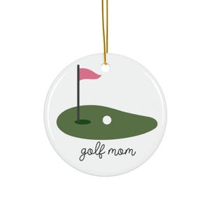 Golf Ornament Golf Ball Ornament Coll Cart Ornament Golf Club Ornament Golfer Ornament Christmas Golf Ornament Golf Gifts Golf Team Gift