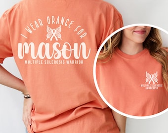 Multiple sclerose shirt Multiple sclerose bewustzijn MS Awareness shirt MS Support shirt MS T-shirt multiple sclerose shirts MS Walk shirt
