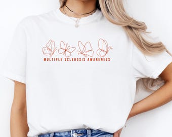 Camiseta de esclerosis múltiple Camiseta de concienciación sobre la esclerosis múltiple Camiseta de concienciación sobre la EM Camiseta de apoyo a la EM Camiseta de EM Camisetas de esclerosis múltiple Camiseta Ms Walk