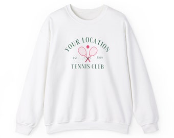 Apres Tennis Sweatshirt Tennis Shirt Sweatshirts Apres Tennis Tennis Sweatshirt For Women Tennis Gifts for Girls Tennis Apparel Preppy Stuff