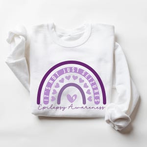 Epilepsy Sweatshirt Epilepsy Awareness Sweatshirt Epilepsy Warrior Sweatshirt Epilepsy Shirt Epilepsy TShirt Its More Than Epilepsy