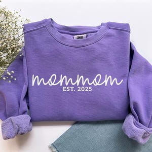 Personalized Mommom Sweatshirt Mom Mom Sweatshirt Mommom Gifts Mom Mom Gifts Mom-Mom Sweatshirt Mommom Tshirt Mommom Gift Mommok Shirt