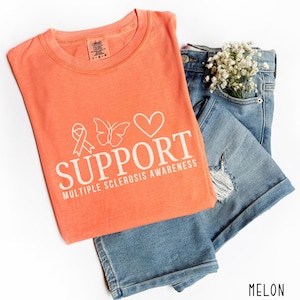 Multiple Sclerosis Shirt Multiple Sclerosis Awareness MS Awareness Shirt MS Support Shirt MS T Shirt Multiple Sclerosis Shirts Ms Walk Shirt