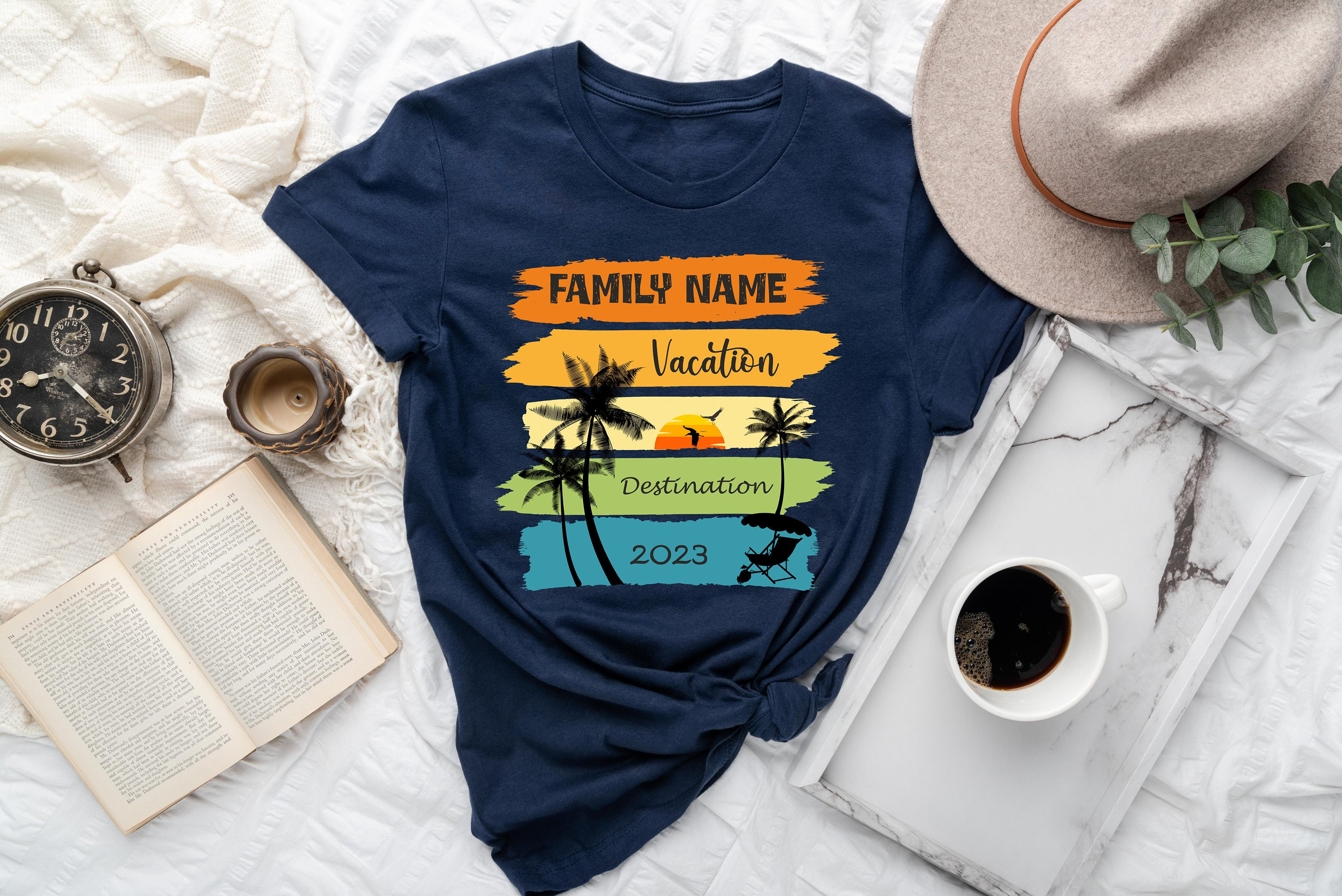 Discover Custom Family Vacation Shirt, Family Matching Shirt, Personalized Family Shirt