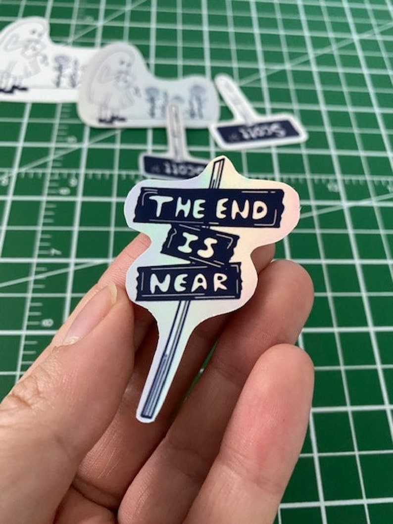 I Know the End Sticker - Phoebe Bridgers (Regular or Holographic) 