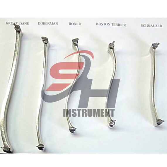 Ear Cropping Tools Guide Veterinary Instruments Set of 5 Etsy