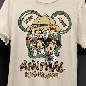 Custom Animal Kingdom Family Vacation Shirt