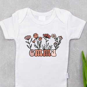 Personalized Name Onesie®, Custom Baby Bodysuit, Baby Girl Outfit, Baby Girl Clothes, Custom Baby Gift, Baby Gift
