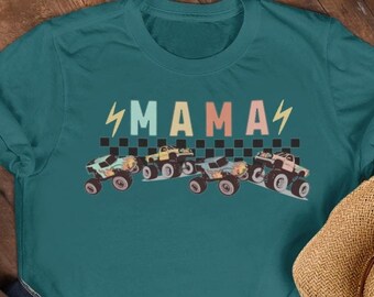 Monster Truck Mama Shirt: Boy Birthday Party, New Mom Gift