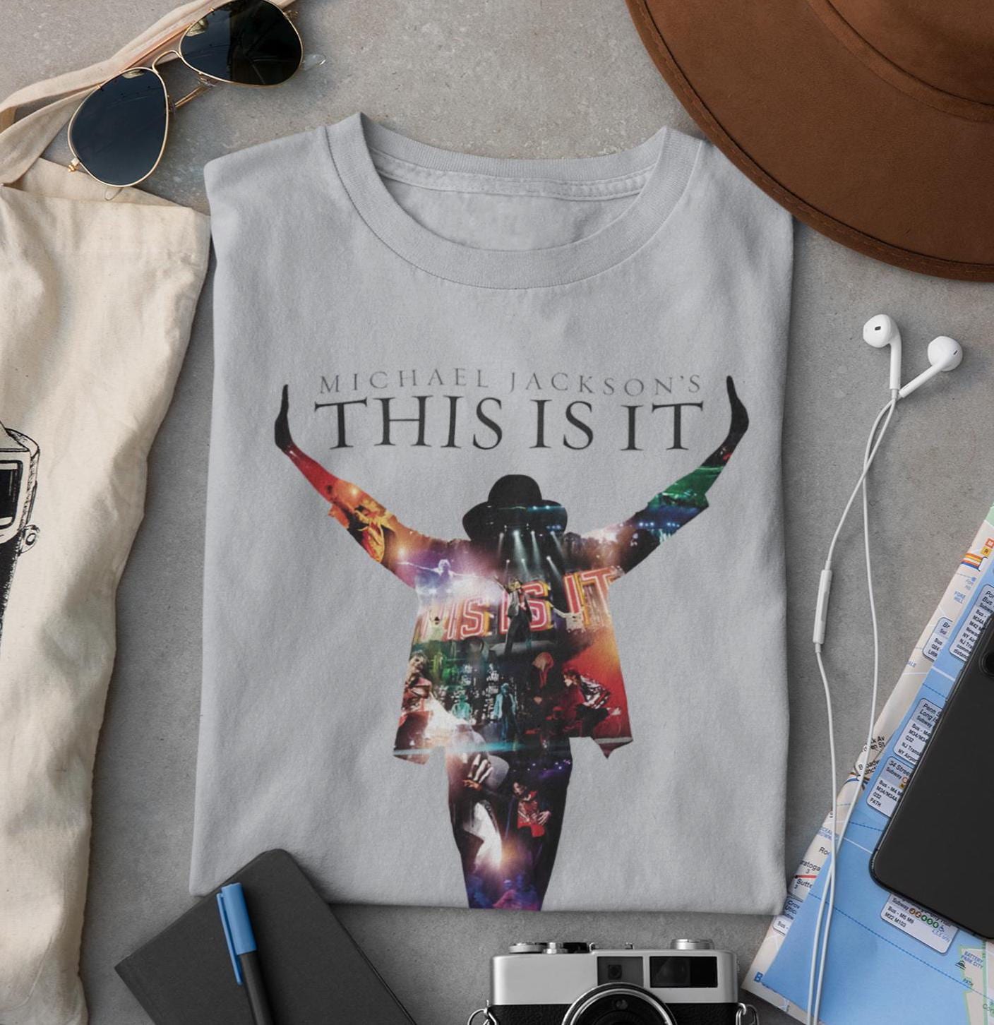 Michael Jackson 'this is It' Movie T-shirt: Retro MJ Fan Tee - Etsy