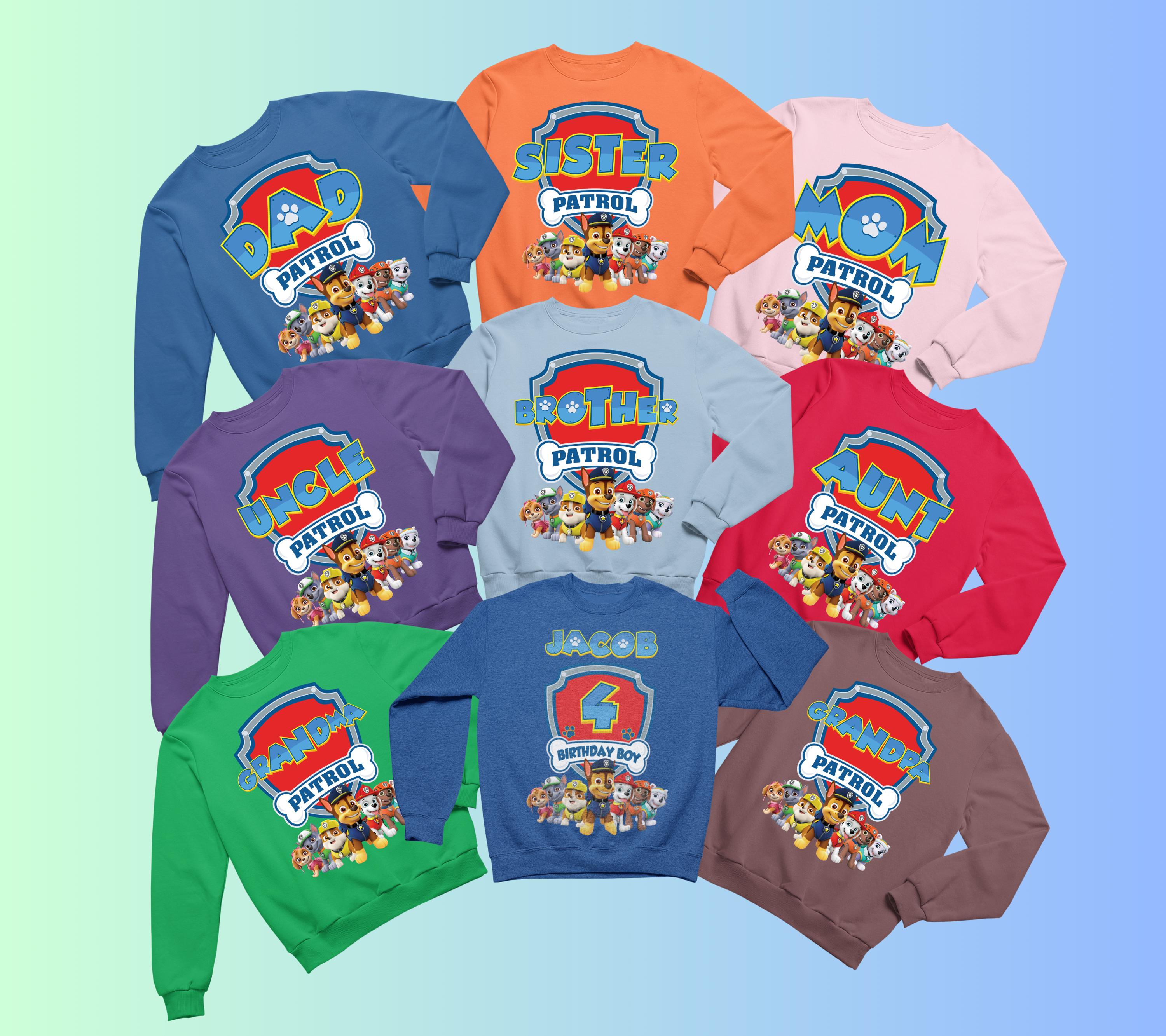 Paw Patrol Hoodies Etsy
