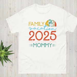 Family Vacation 2025 Memories Travel Tee for Trips Custom Family Shirt,Family Matching Tees,Summer Vacation T-shirts