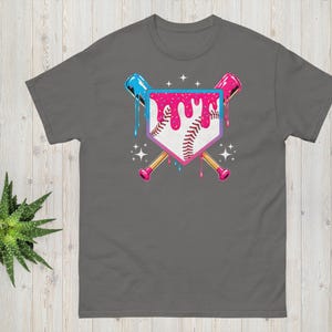 Colorful Dripping Baseball Bats Fan Sports Tee  Boys baseball gifts, baseball t-shirts, custom sports clothing, baseball team gifts