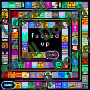Drinking Board Game * DIGITALE DOWNLOAD *