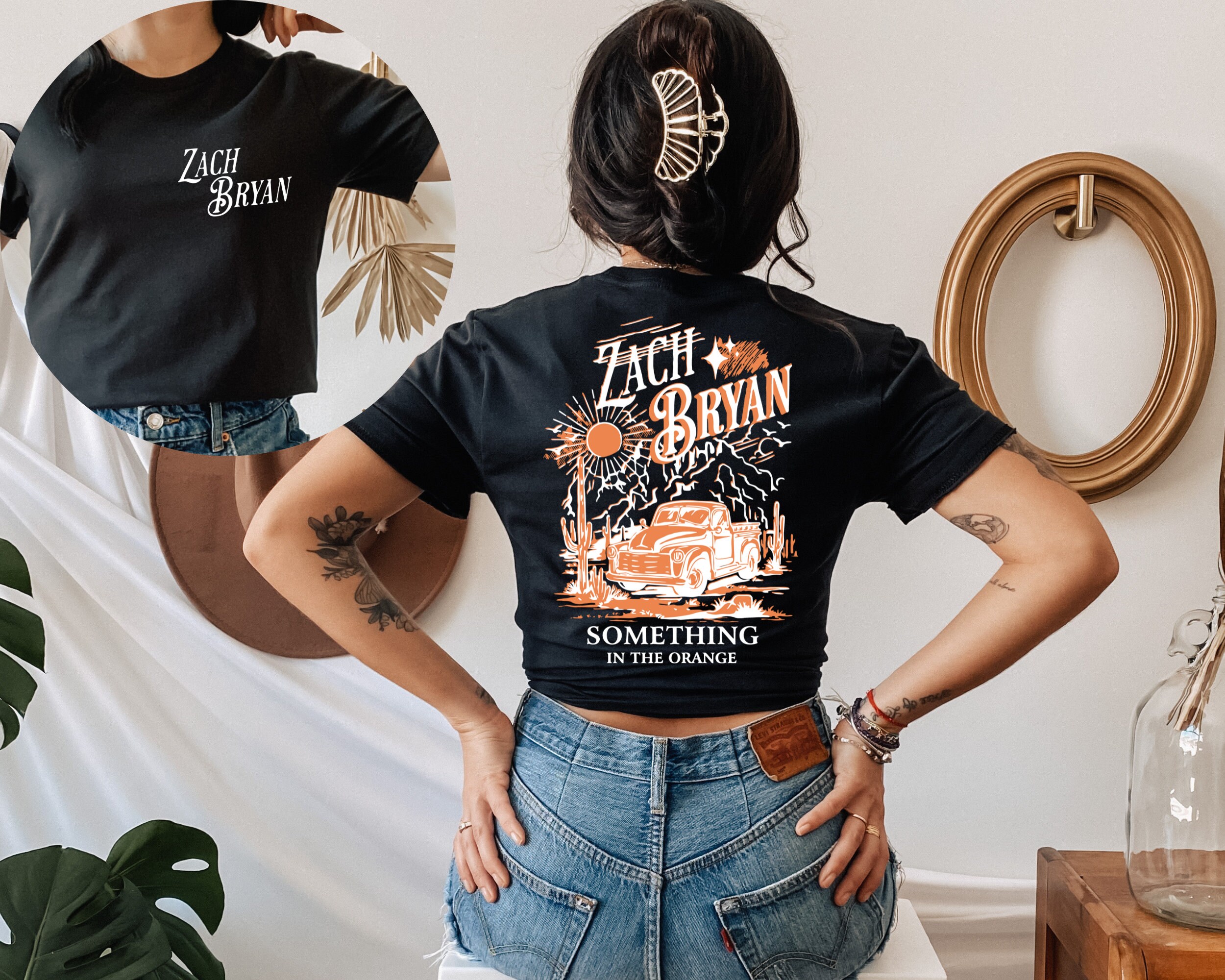 Discover Zach Bryan Musical Double Sided T-Shirt, Country Music Double Sided T-Shirt, American Heartbreak Double Sided T-Shirt
