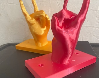 Rock Hand Guitar Wall Hangar