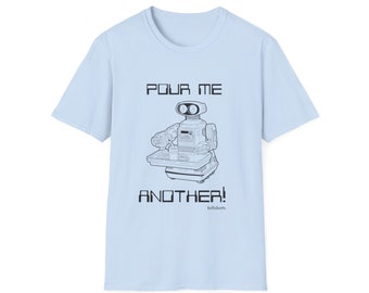 Omnibot 2000 HÄLL MIG ÄNNU EN Unisex mjuk t-shirt