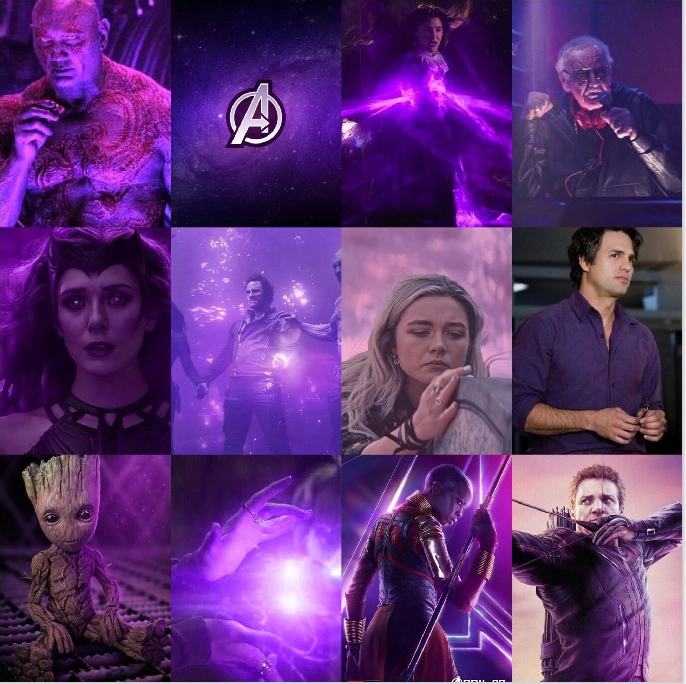 Marvel Rainbow Aesthetic Photo Wall Kit Digital Download Etsy UK