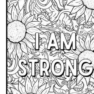Motivational Coloring Pages - Etsy