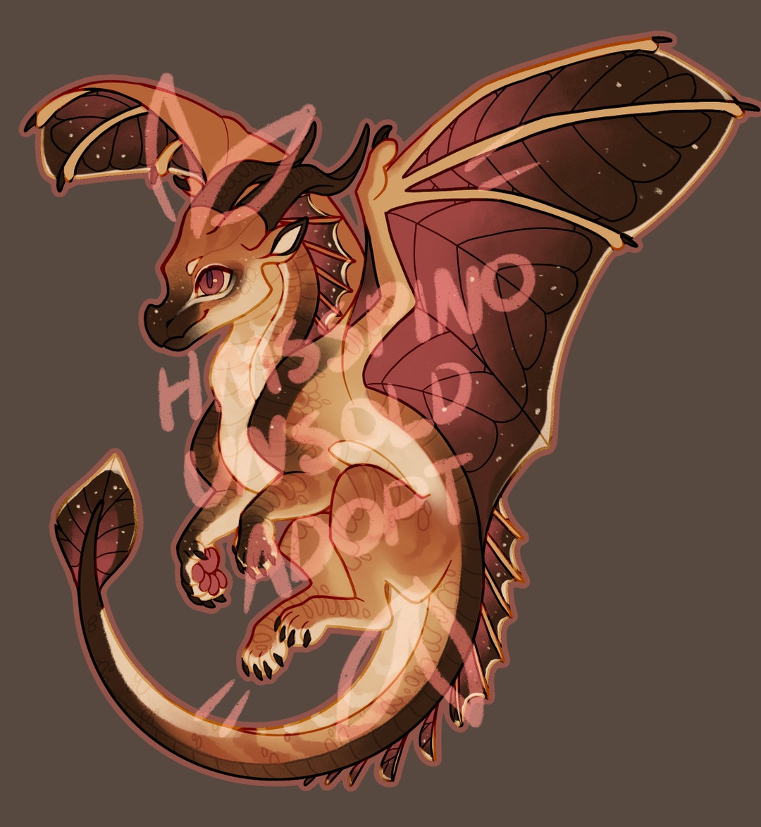 Wings of Fire Leafwing Adoptable Etsy