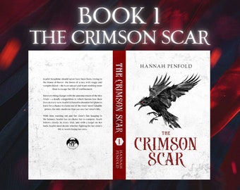The Crimson Scar - Alternate Cover (paperback) - Fantasy Romance Book Series