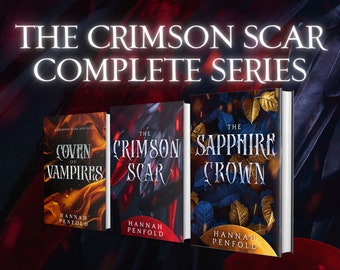 The Crimson Scar Series (paperback) - Fantasy Romance Book Series