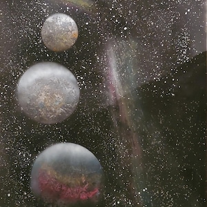 Planet Spray Paint Art